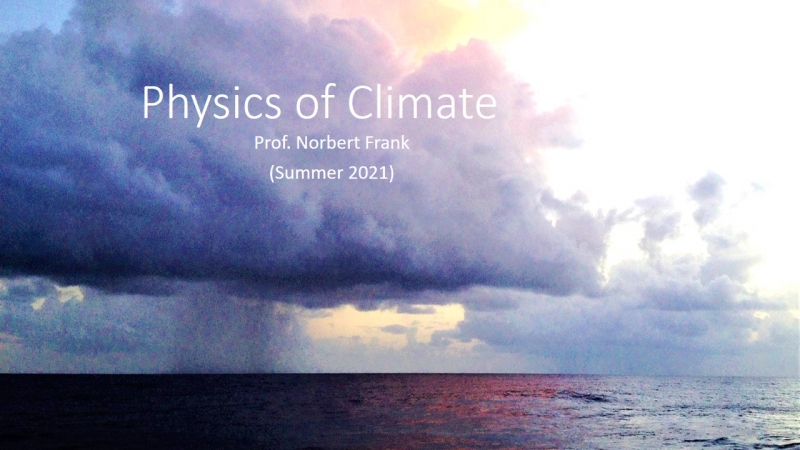 Header Physics of climate